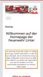 Mobile Screenshot of feuerwehr-linter.de